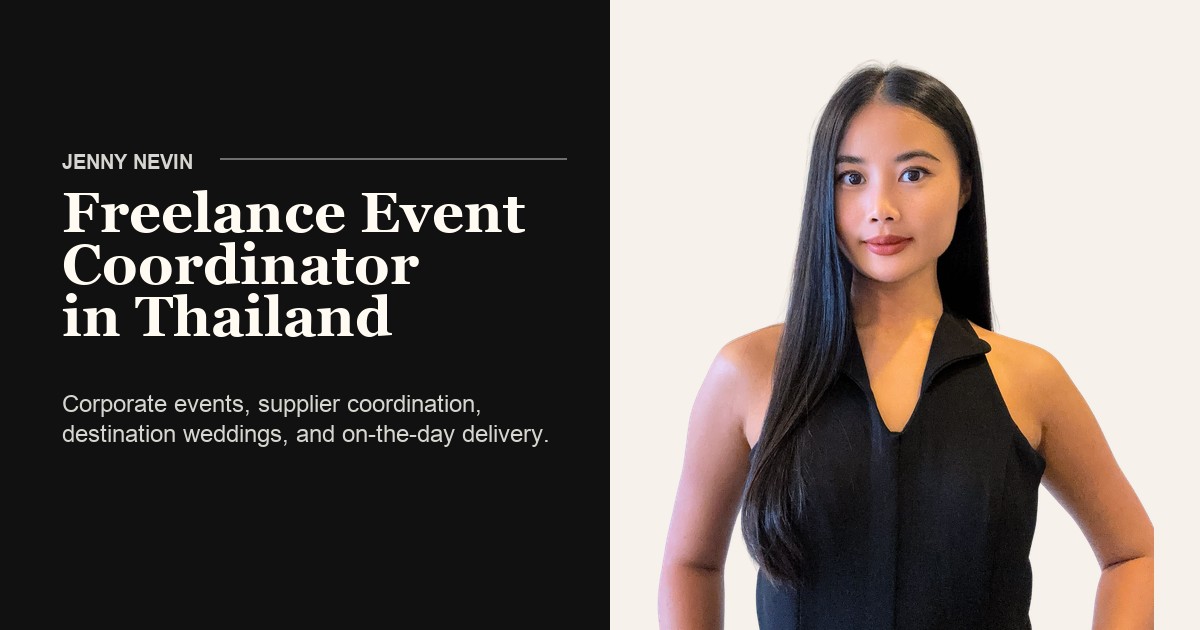 Jenny Nevin freelance event coordinator preview