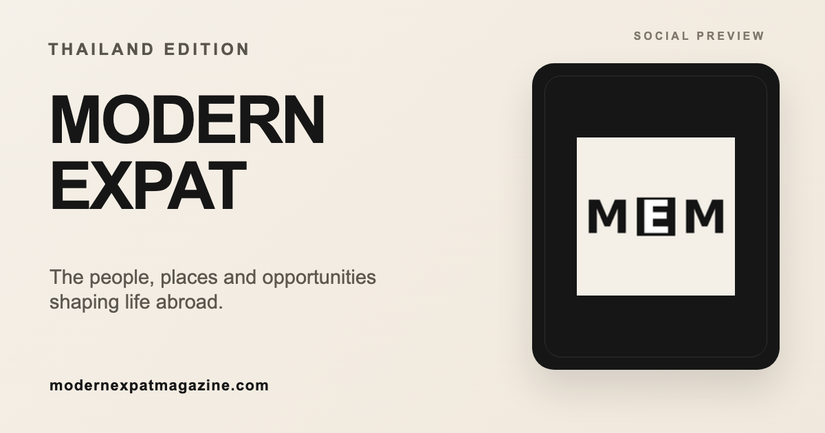 Modern Expat Magazine share image